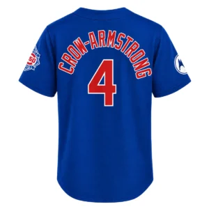 Chicago Cubs Pete Crow-Armstrong Jersey Alternate Bold MLB Wear