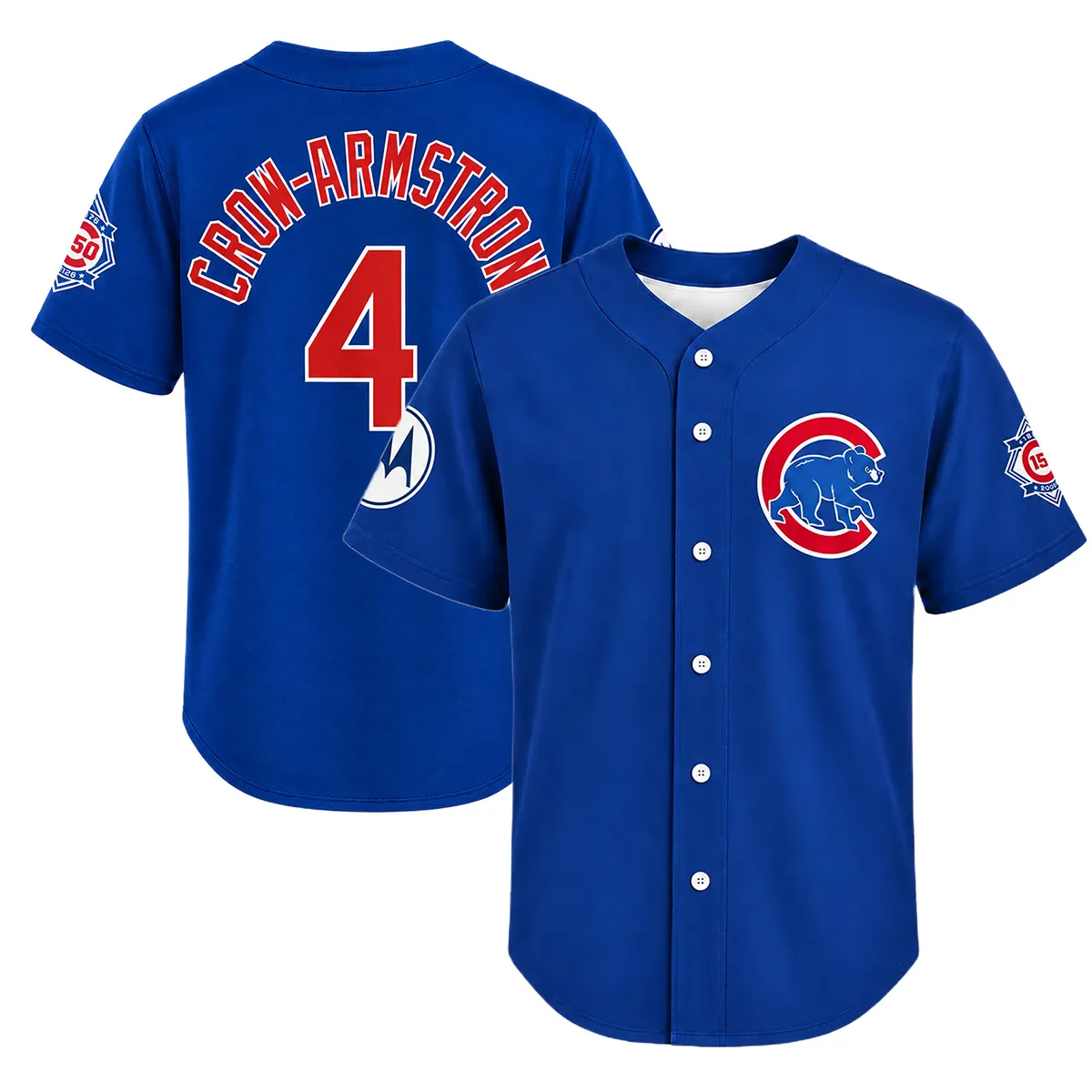 Chicago Cubs Pete Crow-Armstrong Jersey Alternate Bold MLB Wear
