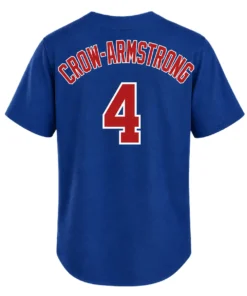 Chicago Cubs Pete Crow-Armstrong Jersey Iconic Royal Alternate
