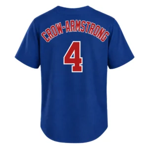 Chicago Cubs Pete Crow-Armstrong Jersey Iconic Royal Alternate