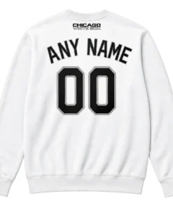 Chicago White Sox Crewneck Sweatshirt – Bold Player Personalized Name and Number
