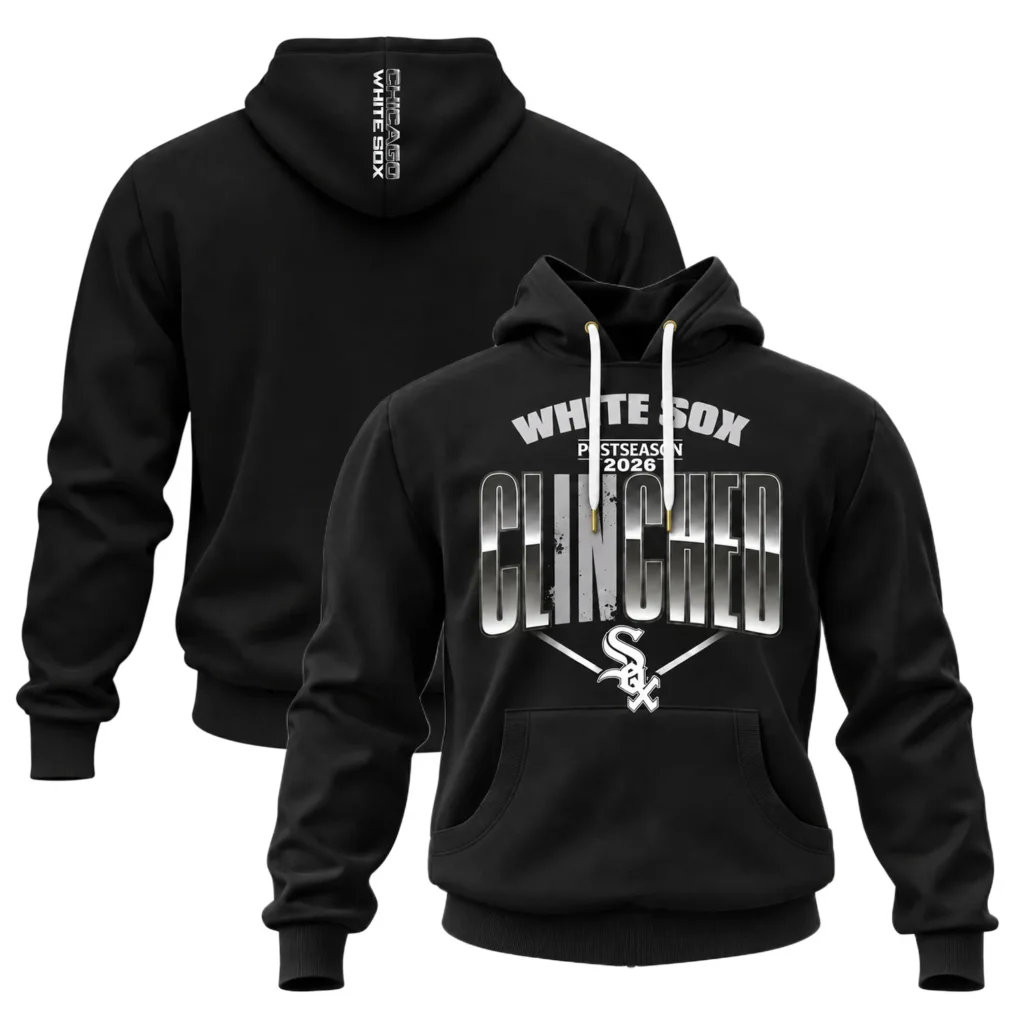 Chicago White Sox Locker Room Hoodie 2026 – Bold MLB Postseason Baseball