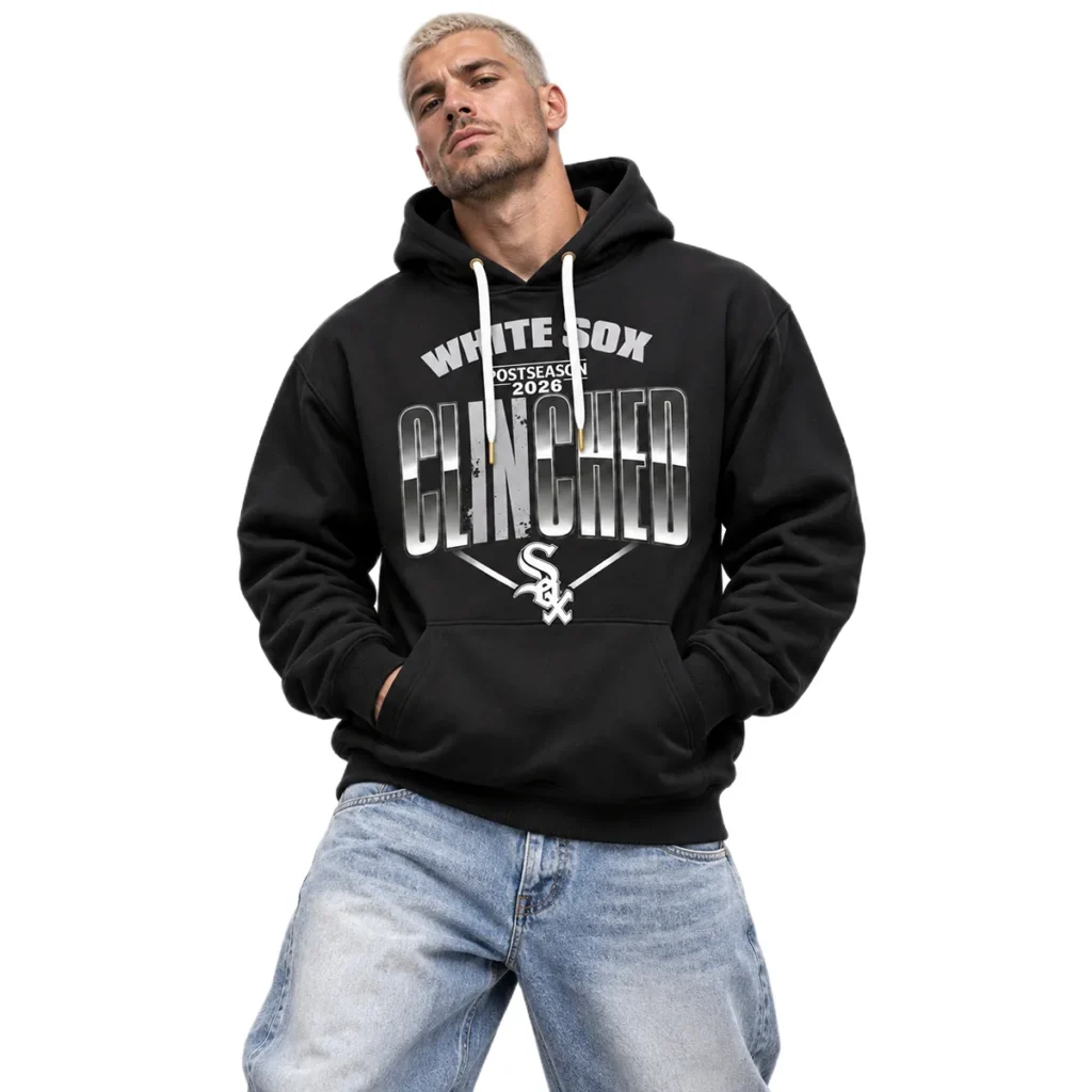 Chicago White Sox Locker Room Hoodie 2026 – Bold MLB Postseason Baseball