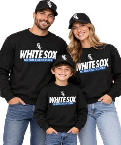 Chicago White Sox Postseason Sweatshirt 2026 – Bold No Time Like October MLB Style