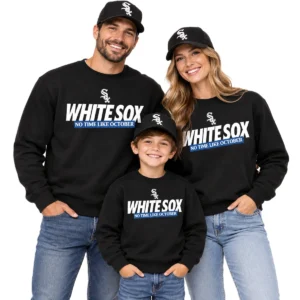 Chicago White Sox Postseason Sweatshirt 2026 – Bold No Time Like October MLB Style