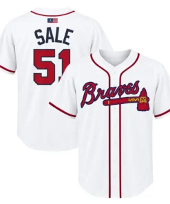 Chris Sale Atlanta Braves Jersey 2026 Elite MLB Style