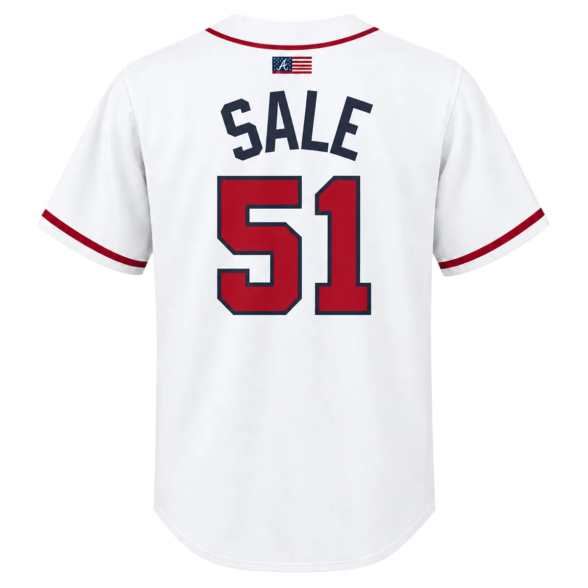 Chris Sale Atlanta Braves Jersey 2026 Elite MLB Style