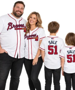 Chris Sale Atlanta Braves Jersey 2026 Elite MLB Style