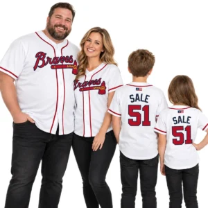 Chris Sale Atlanta Braves Jersey 2026 Elite MLB Style