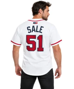Chris Sale Atlanta Braves Jersey 2026 Elite MLB Style
