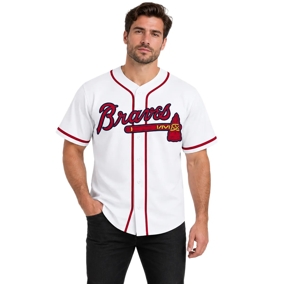 Chris Sale Atlanta Braves Jersey 2026 Elite MLB Style
