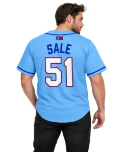 Chris Sale Braves Jersey 2026 Bold MLB Baseball