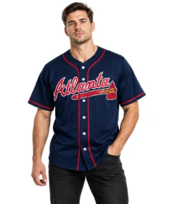 Chris Sale Braves Navy Jersey Vibrant Game Day Style
