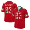 christian-mccaffrey-mexico-flag-jersey-front-back