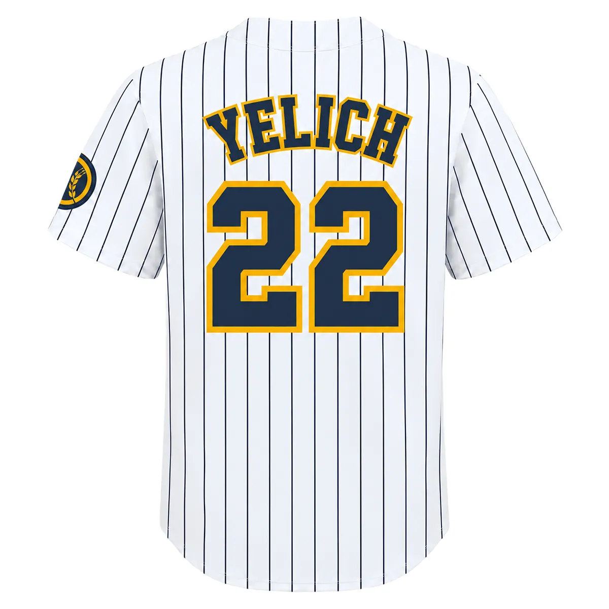 Christian Yelich Brewers Jersey Youth 2026 Elite Player Style