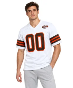 Cleveland Browns 1946 White Jersey – Custom Fan Edition