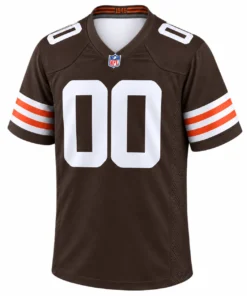 Cleveland Browns Brown Game Jersey – Custom Fan Pride Edition