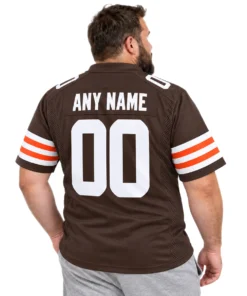 Cleveland Browns Brown Game Jersey – Custom Fan Pride Edition