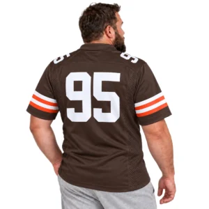 Cleveland Browns Myles Garrett Jersey – Bold Player Style
