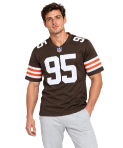Cleveland Browns Myles Garrett Jersey – Bold Player Style