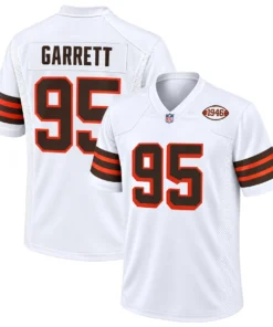 Cleveland Browns Myles Garrett White Jersey – Legendary Alternate Edition