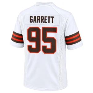 Cleveland Browns Myles Garrett White Jersey – Legendary Alternate Edition