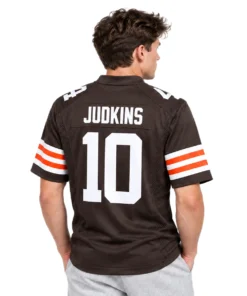 Cleveland Browns Quinshon Judkins Brown Jersey – Elite 2025 NFL Draft Edition