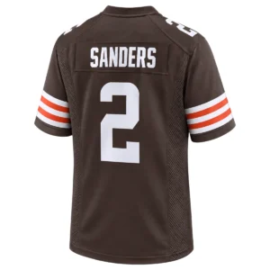 Cleveland Browns Shedeur Sanders Brown Jersey – Legendary Game Style