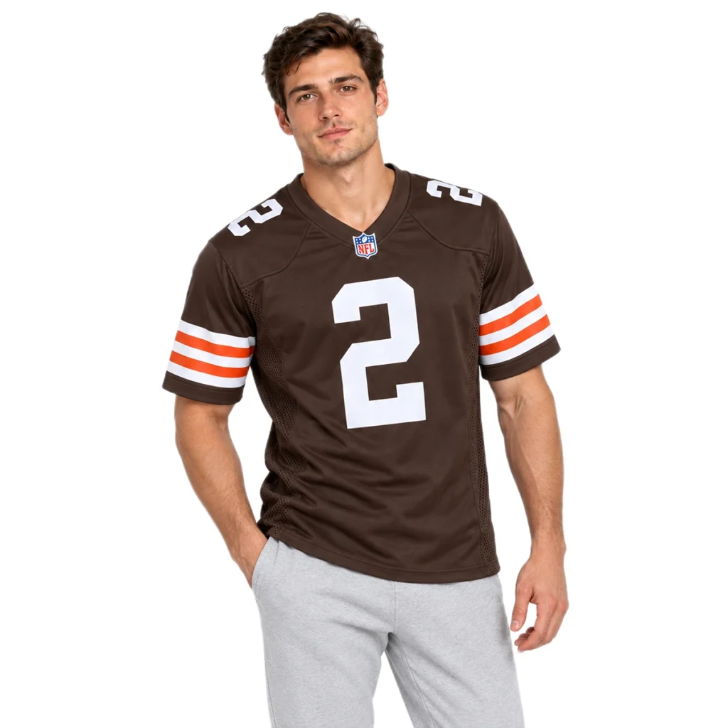 Cleveland Browns Shedeur Sanders Brown Jersey – Legendary Game Style