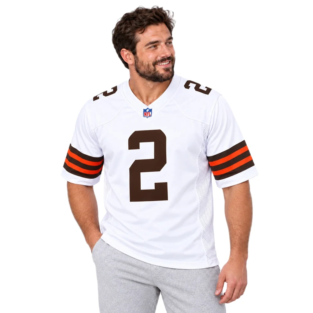 Cleveland Browns Shedeur Sanders  White Jersey – Legendary Game Day Edition