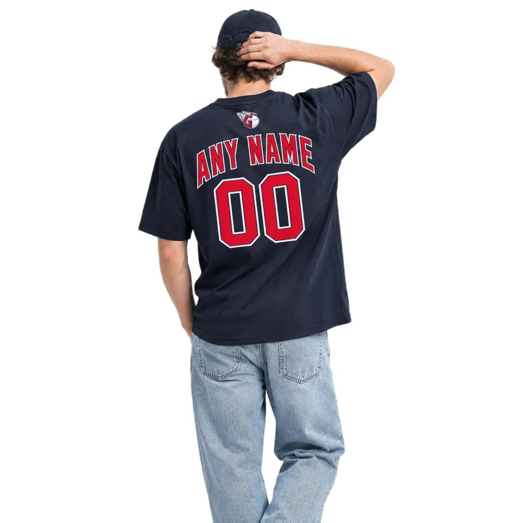 Cleveland Guardians 2026 Champions Tee - Bold custom name and number AL Central Division Champions