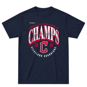 Cleveland Guardians AL Central Division Champions T-Shirt 2026 – Bold MLB Baseball