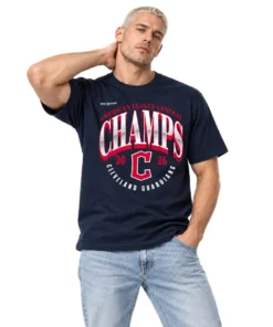 Cleveland Guardians AL Central Division Champions T-Shirt 2026 – Bold MLB Baseball