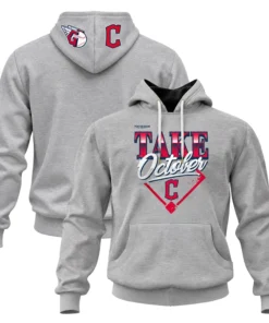Cleveland Guardians MLB Division Hoodie 2026 - Bold MLB Series Champions Distressed Locker Room Take October Baseball