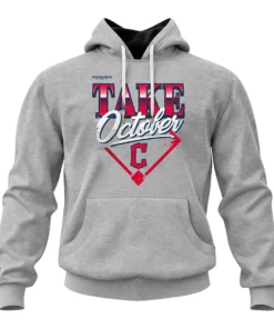Cleveland Guardians MLB Division Hoodie 2026 - Bold MLB Series Champions Distressed Locker Room Take October Baseball