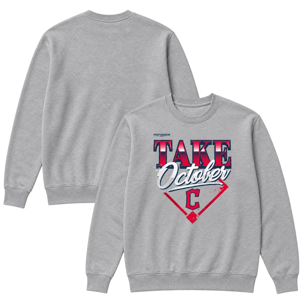 Cleveland Guardians MLB Division Series Champions Sweatshirt - MLB Locker Room Take October Elite