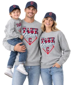 Cleveland Guardians MLB Division Series Champions Sweatshirt - MLB Locker Room Take October Elite