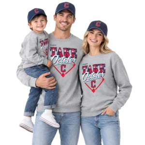 Cleveland Guardians MLB Division Series Champions Sweatshirt - MLB Locker Room Take October Elite
