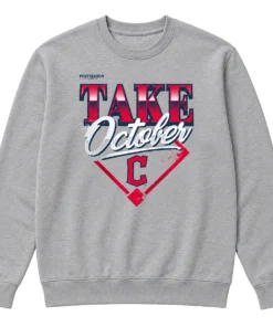 Cleveland Guardians MLB Division Series Champions Sweatshirt - MLB Locker Room Take October Elite