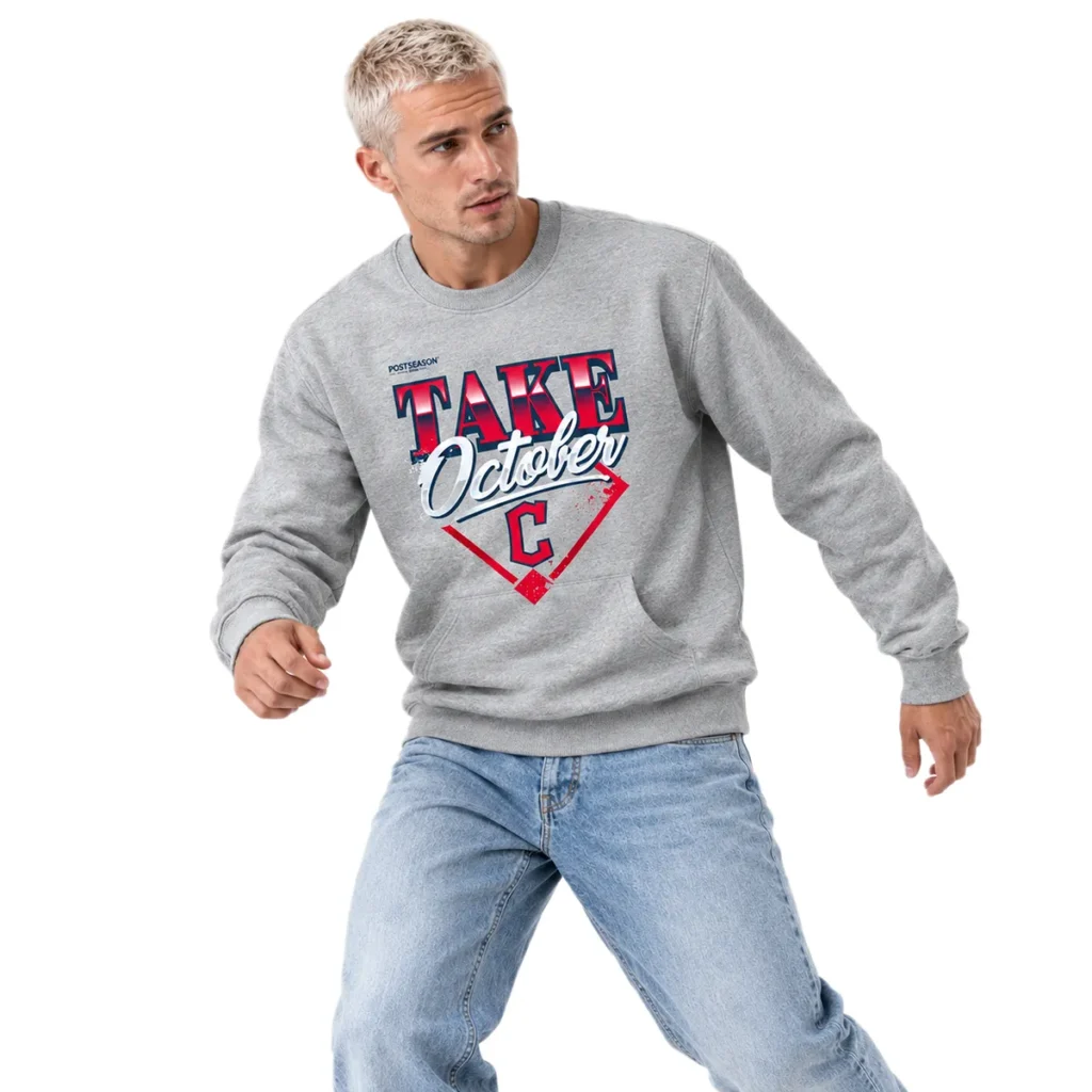 Cleveland Guardians MLB Division Series Champions Sweatshirt - MLB Locker Room Take October Elite