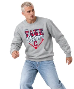 Cleveland Guardians MLB Division Series Champions Sweatshirt - MLB Locker Room Take October Elite