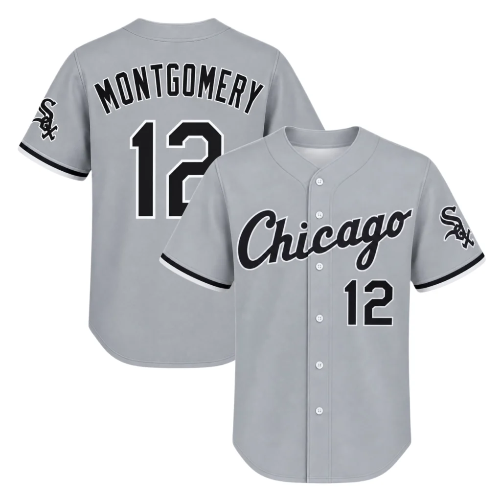 Colson Montgomery White Sox Jersey Exclusive Gray Road