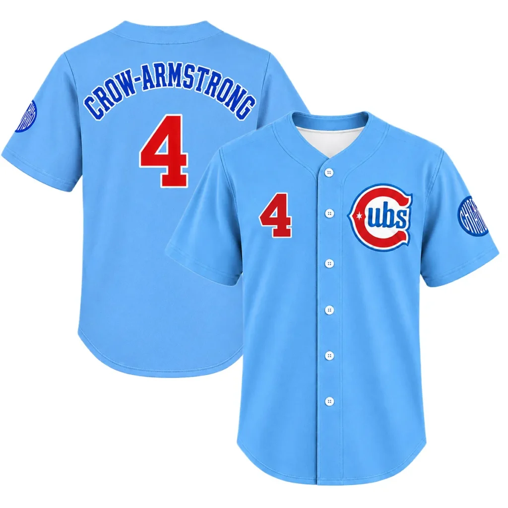 Crow-Armstrong Blue Chicago Cubs Jersey 2026 Bold Fan Gear