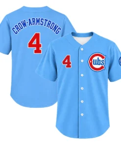 Crow-Armstrong Blue Chicago Cubs Jersey 2026 Bold Fan Gear