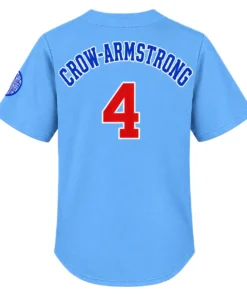 Crow-Armstrong Blue Chicago Cubs Jersey 2026 Bold Fan Gear