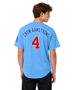 Crow-Armstrong Blue Chicago Cubs Jersey 2026 Bold Fan Gear