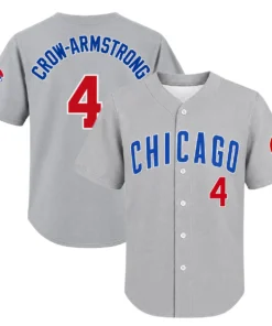 Crow-Armstrong Chicago Cubs Away Jersey Bold NFL Style
