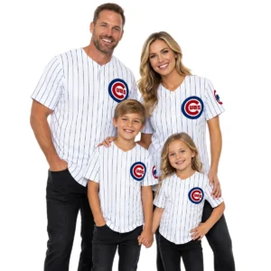 Cubs Pete Crow-Armstrong White Jersey Bold Name and Number