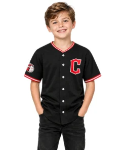 Custom Black Cleveland Guardians Jersey Bold MLB Wear