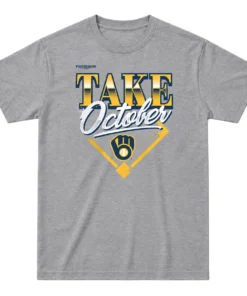 Custom Brewers 2026 Division Series Tshirt - Bold MLB Locker Room Fan Wear